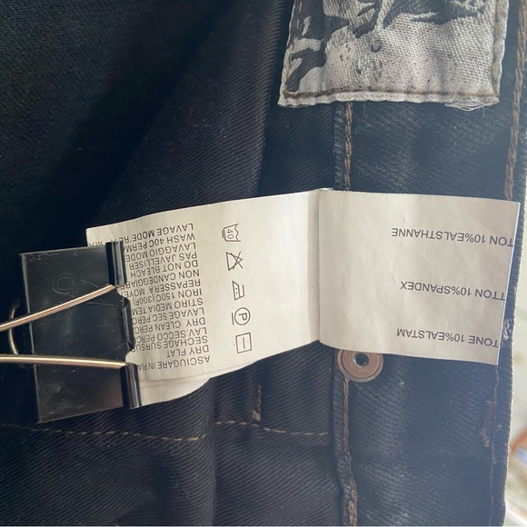 Rick Owens Banana Cut Waxed Denim - Picture 12 of 12